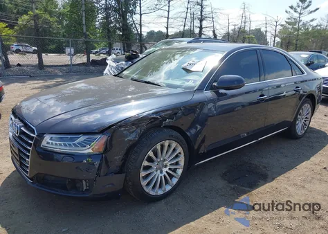 2015 Audi A8 3.0T from USA, damaged, VIN WAUJGAFD3FN021160